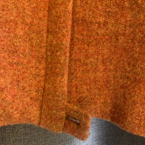 Zara Wool Autumnal Blazer Jacket with brown collar - Size M - Picture 2 of 8